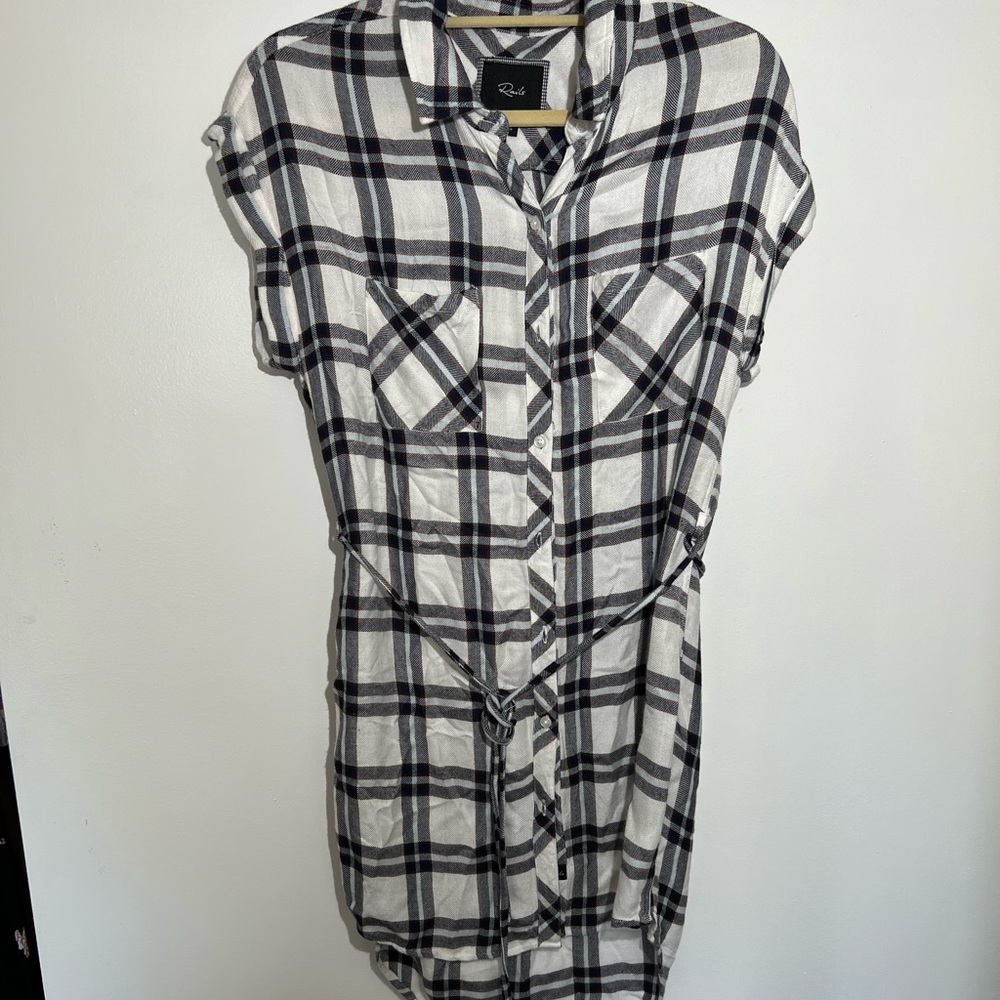 Rails Dress Button Down Shirt Plaid